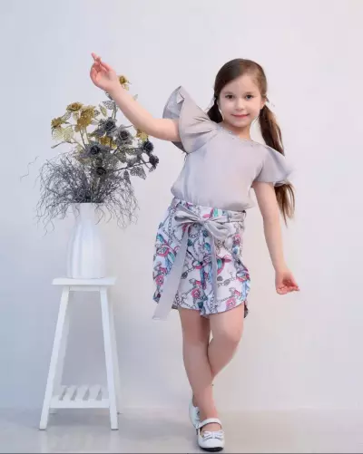 دوتیکه تابستونی طوسی